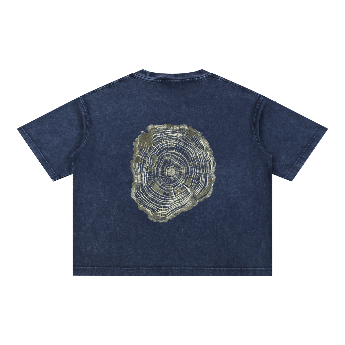 Mineral Wash Boxy Cotton T-Shirt