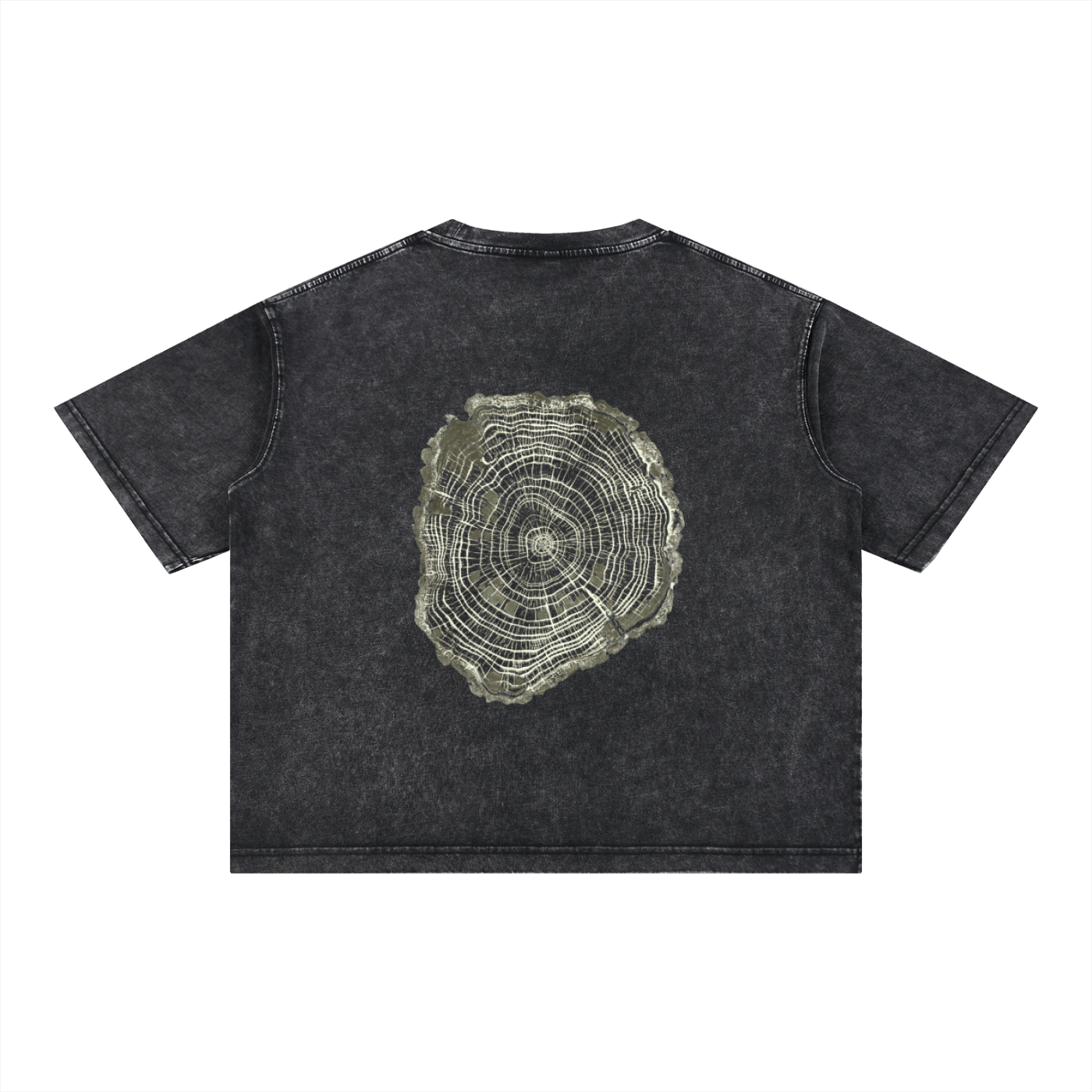 Mineral Wash Boxy Cotton T-Shirt