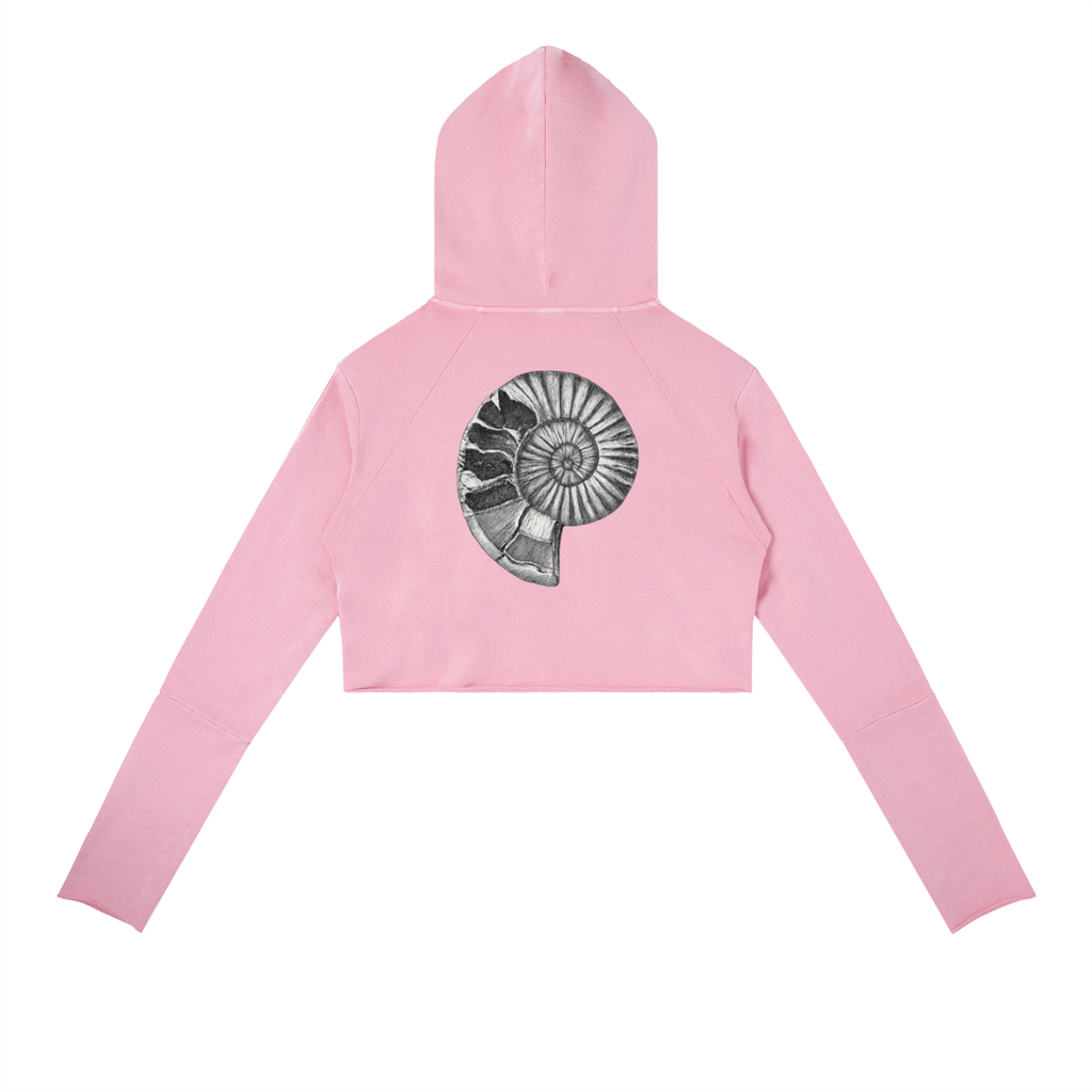 Vintage Washed Raw Edge Hoodie